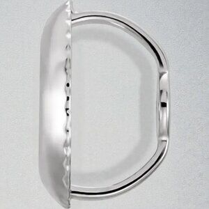 6.3 mm Threaded Earring Back in 14kt White Gold